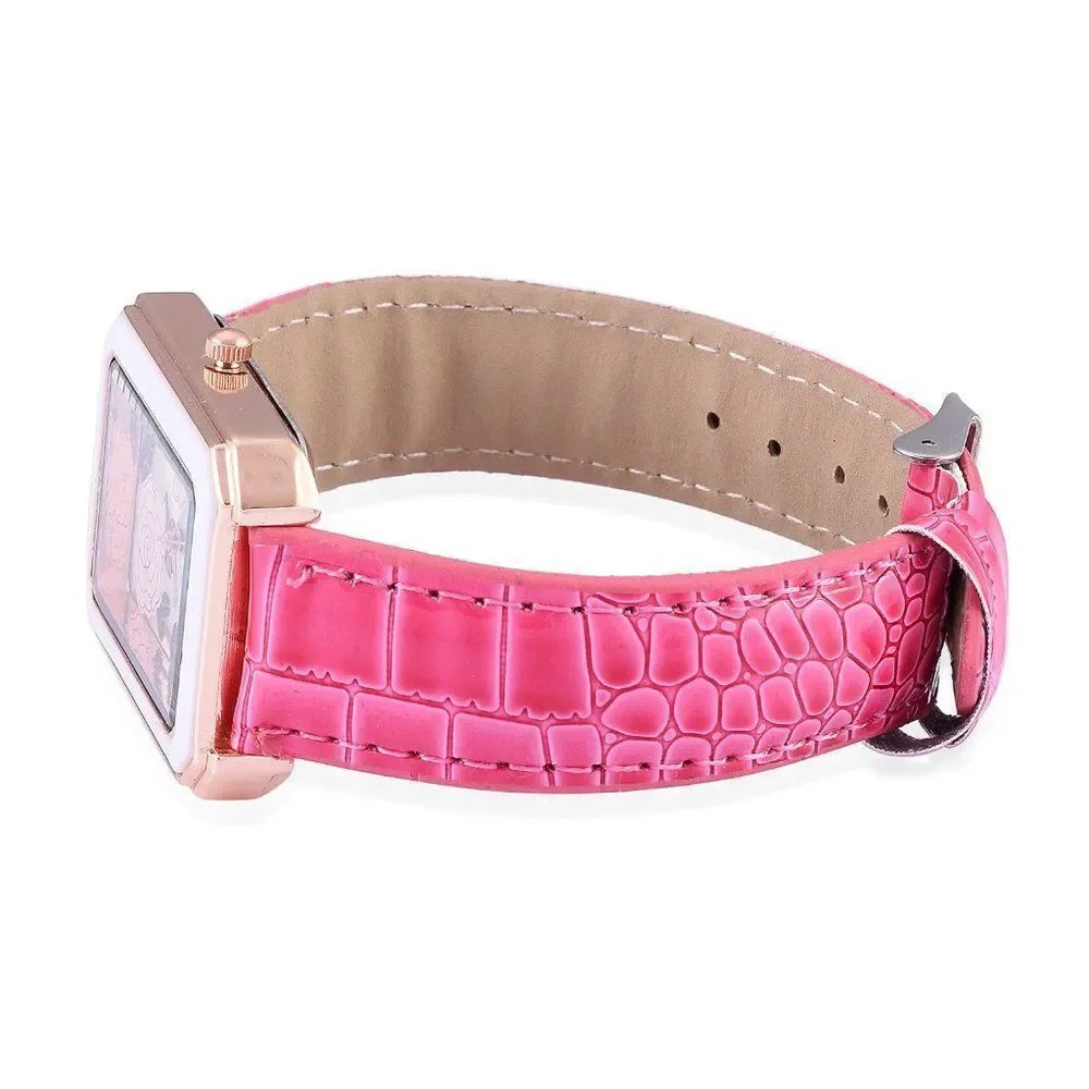 STRADA Resin Watch in ION Plated RG